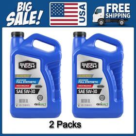 Wazh533q Supertech Super Tech Advanced High Mileage Full Synthetic Sae 5w-30 Motor Oil 5 Quarts