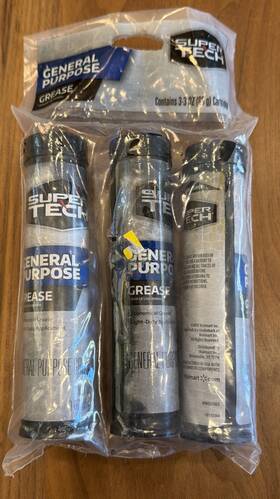 Supertech Wmc61003 Super Tech Grease 1 Package Of 3 X 3oz Mini Tubes Total Cartridges New Nip