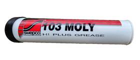 103-moly Swepco Lot Of 4 103 Moly Hi Plus Grease 14.4 Oz Tube