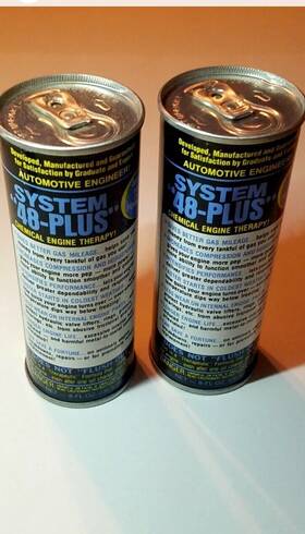 48-plus System 48 3264 Two Pack Engine Therapy Protection Oil Additive New Old Stock