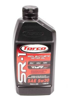 A160530ce Torco Motor Oil - Sr-1 5w30 Synthetic 1 L Each