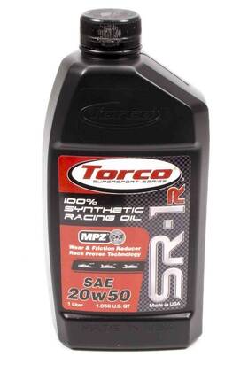 A162055ce Torco Racing Oils Sr 1 Synthetic Oil 20w50 Liter