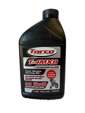 Torco T671540ce T-4mxr 4-stroke Racing Oil Sae 15w-40. One Liter