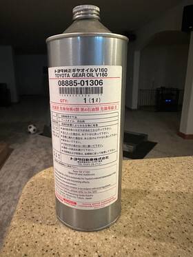 08885-01306 Toyota Oem V160 Transmission Gear Oil 1l Can