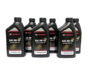 00279-16qte Toyota Yhm380 Genuine 0w16 Synthetic Oil 1 Quart