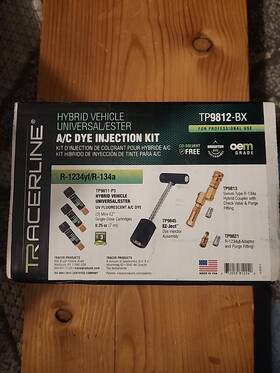 Tp9812-bx Tracerline A/c Dye Injection Kit For Hybrid Vehicle S