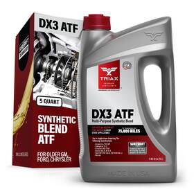 Triax 850023978844 Dx3 Atf - Compatible With All Gm Dexron Iii And Ford Mercon 5 Quart Jug