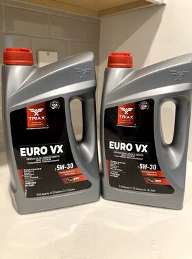 Trx2513 Triax Euro Super Deal Vx 5w-30 Full Synthetic Engine Oil 2 X 5 Quart Bottles Trx2513 Triax Euro Super Deal Vx 5w-30 Full Synthetic Engine Oil 2 X 5 Quart Bottles