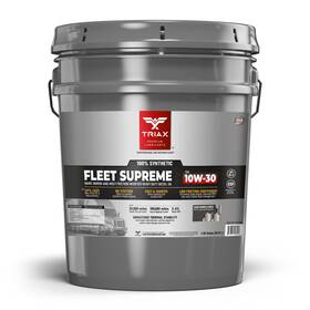 Trx4156 Triax Fleet Supreme Esp 10w-30 Full Synthetic Ck-4/cj-4 Motor Oil 5 Gal. Pail Trx4156 Triax Fleet Supreme Esp 10w-30 Full Synthetic Ck-4/cj-4 Motor Oil 5 Gal. Pail