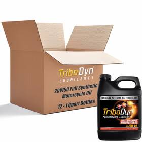Tri-20w50fsmjm-qt-12 Tribodyn 20w-50 Motorcycle Oil With Ceramic Tech - Jaso Ma2 Synthetic 12 Quart Tri-20w50fsmjm-qt-12 Tribodyn 20w-50 Motorcycle Oil With Ceramic Tech - Jaso Ma2 Synthetic 12 Quart