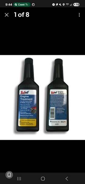 Tufoil-8-oz-2 Tufoil Engine Treatment Oil Additive Lubricant For Diesel And Gas - 8 Oz Pack Of 2