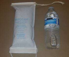 S-11204 U-line Uline Desiccant Bag Of Activated Clay 21oz String Sewn 20pcs