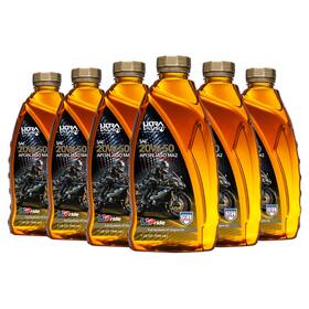 Ufs20504tsnma2-6l Ultra 1plus 4t 20w-50 Full Synthetic Motorcycle Oil Api Sn Jaso 6 Qts