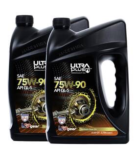 Ultra 1plus Ufs7590gl5-2g Sae 75w90 Synthetic Gear Oil Api Gl5 2 Gallon 8 Qts