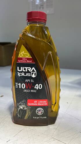 Usb104004tslma2-bl Ultra 1plus Synthetic Blend 10w40 Quart Api Sl - Jaso Ma2 4 Stroke Oil Usb104004tslma2-bl Ultra 1plus Synthetic Blend 10w40 Quart Api Sl - Jaso Ma2 4 Stroke Oil