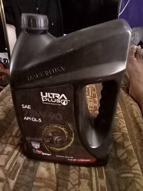 Ultra Plus Up Gear 810050654135 Sae 75w-90 Api Gl-5 Synthetic Oil 4 Us Quart Made In Usa New Ultra Plus Up Gear 810050654135 Sae 75w-90 Api Gl-5 Synthetic Oil 4 Us Quart Made In Usa New