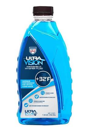 Ultra Rosso 810111114820 1plus Windshield Washer Fluid - Advanced 32 Fl Oz Pack Of 1 Blue