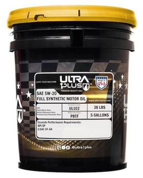 Ufs0520spgf6ap Ultra1plus Sae 5w-20 Full Synthetic Motor Oil Api Sp Ilsac Gf-6a - 5 Gal