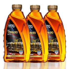 Ultra1plus Ufs7590gl4-3l New Sae 75w-90 Synthetic Gear Oil Api Gl-4 3 Qts Freeship