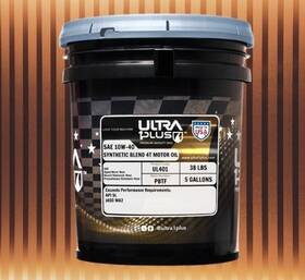 Usb10404tp Ultra1plus 10w-40 Synthetic Blend 4t Engine Oil Api Sl Jaso Ma2 5 Gallon