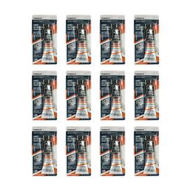 T0043-11 Usauces 12x 3.0oz Rtv Silicone Instant Gasket Maker Grey High Temperature Sealant Tube T0043-11 Usauces 12x 3.0oz Rtv Silicone Instant Gasket Maker Grey High Temperature Sealant Tube