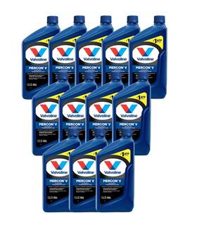 Valvoline 074130003606 12 Quarts Mercon V Automatic Transmission Fluid Set X 1qt