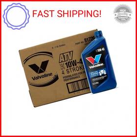 Valvoline 074130007499 4-stroke Atv/utv Sae 10w-40 Motor Oil 1 Qt Case Of 6