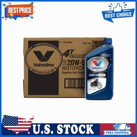 Valvoline 074130031524 4-stroke Motorcycle Sae 20w-50 Motor Oil 1 Qt Case Of 6