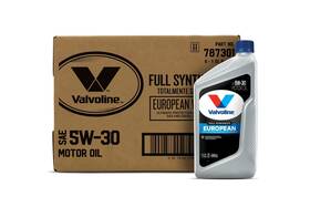 5w-30 Valvoline 074130173019 European Vehicle Full Synthetic Sae Motor Oil 1 Qt Case Of 6