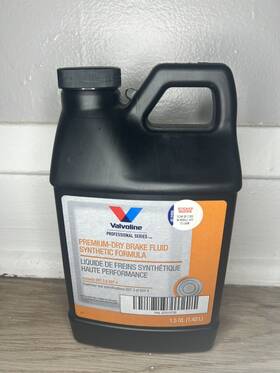 Valvoline 074130446786 New 1.5 Quart Premium-dry Brake Synthetic Fluid Exceeds Dot 3&4
