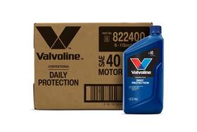 Valvoline 074130995611 Sae 40 Conventional Motor Oil 1 Qt Case Of 6 Daily Protection Formula