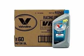 2078900 Valvoline Vr1 Racing Sae 60 Motor Oil 1 Qt Case Of 6