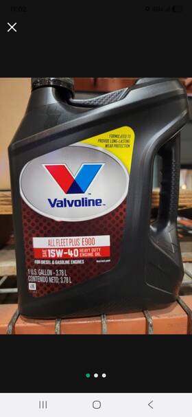 773634 Valvoline 15w 40 Motor Oil