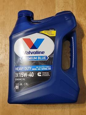 773880 Valvoline Premium Blue Heavy Duty 15w40 Oil