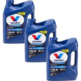 774038 Valvoline Premium Blue Diesel Engine Oil 5w40 3x1 Gal