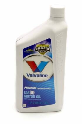 797978-c Valvoline Motor Oil - 30w Conventional 1 Quart Each