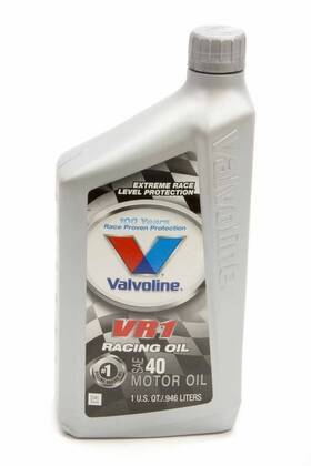 822390-c Valvoline Hp 40w Racing Oil Vr1 1 Qt
