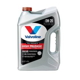 852399 Valvoline Full Synthetic High Mileage With Maxlife Technology Sae 0w-20 Motor Oil 5