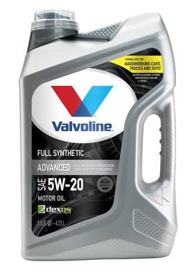 881147-3 Valvoline Advanced Full Synthetic Motor Oil