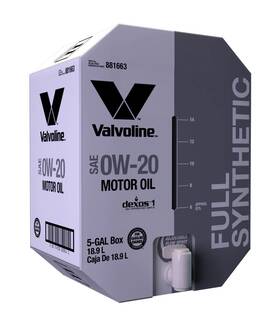 881663 Valvoline Engine Oil 0w20 Full Synthetic 5 Gallon Box