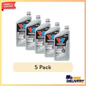 883665 Valvoline 5 Pack Advanced Protection 5w-30 Full Synthetic Motor Oil 1 Qt