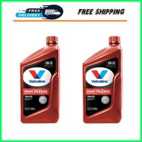 883682 Valvoline 2 Pack High Mileage Maxlife 5w-30 Synthetic Blend Motor Oil 1 Qt