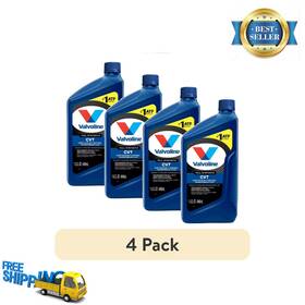 884932 Valvoline 4 Pack Full Synthetic Cvt Continuously Variable Transmission Fluid