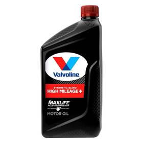 891666 Valvoline High Mileage Maxlife Technology Sae 5w-20 Synthetic Blend Motor Oil 1 Quart