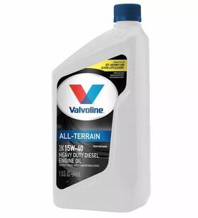 894077 Valvoline All Fleet Plus Oil 15w40 1 Quart