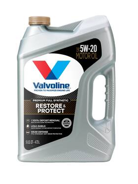 904562-ea Valvoline Restore And Protect Full Synthetic 5w-20 Motor Oil 5 Quart