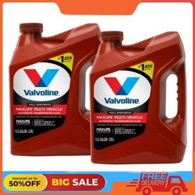 904893 Valvoline 2 Pack Maxlife Multi-vehicle Full Synthetic Automatic Transmission 1ga