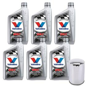 9109175 Valvoline 822388 Vr1 10w30/chrome Fits Chevy Filter Oil Change Kit