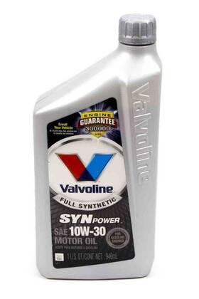 935-6 Valvoline - 10w30 Synthetic Oil Quart