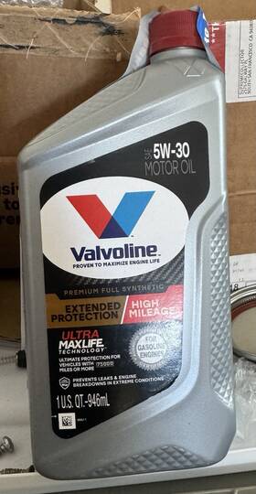 B96196 Valvoline 6x 1 Quart 5w-30 Premium Full Synthetic Motor Oil